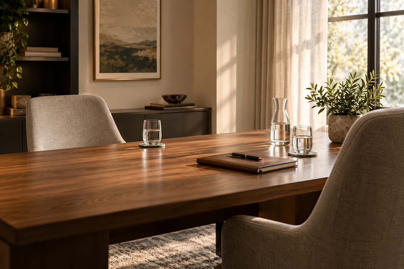 Illustrative private consultation setting